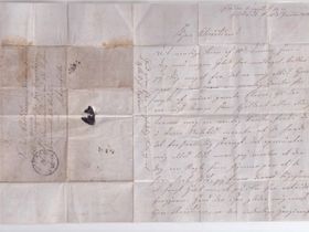 Brevet er skrevet af C. Blum, som var skolelærer i Ørslev. Det er påbegyndt d. 13. januar og fuldendt d. 15. januar 1864.